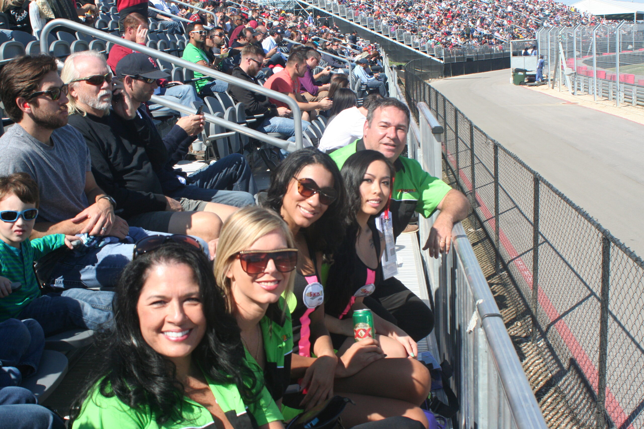 A day at the F1 race with the Races2U grid girls